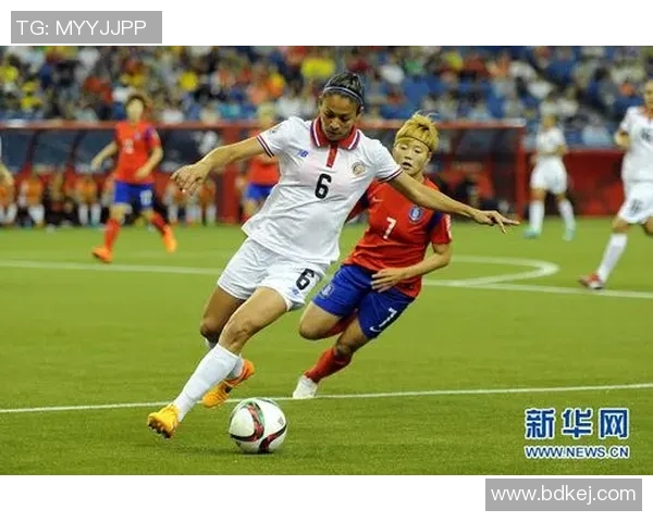 韩国女足与加拿大女足激战正酣争夺国际赛场的荣耀与未来